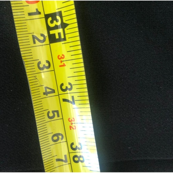 Tahari Black Sexy Illusion Long Sleeve Midi Cocktail Holiday‎ Party Dress Sz 4 - Picture 15 of 16